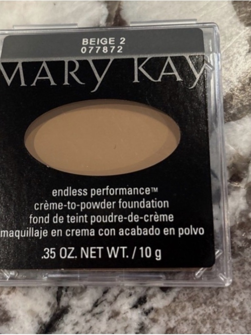 Mary Kay Beige 2 Crème-to-Powder Foundation Compact